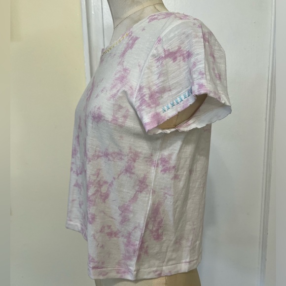 New -LOVESHACKFANCY
RUBIN CROPPED TEE - Picture 5 of 15